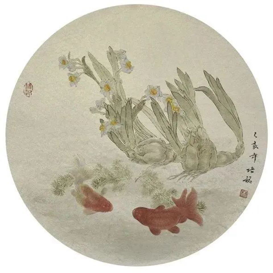 锦鱼迎瑞｜林培铭师生国画展